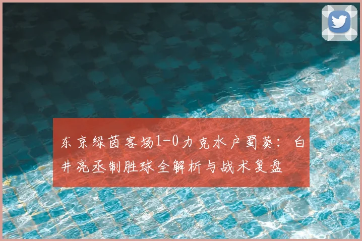 东京绿茵客场1-0力克水户蜀葵：白井亮丞制胜球全解析与战术复盘
